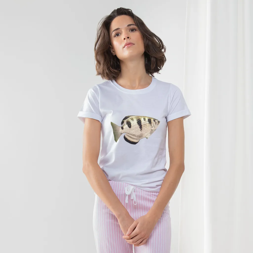 White Black Fish Women's Long Pant Pyjama Set