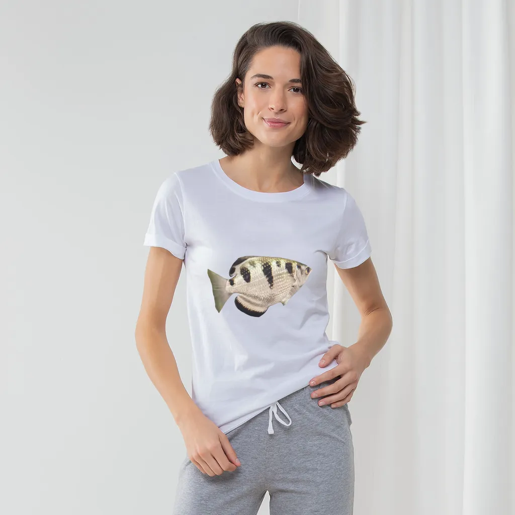 White Black Fish Women's Long Pant Pyjama Set