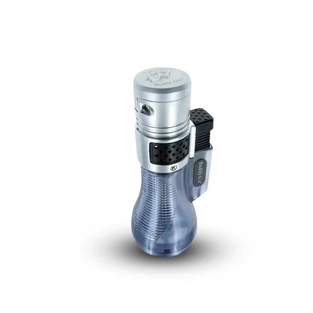Windproof 3 Burner Refillable Tabletop Large Butane Jet Torch