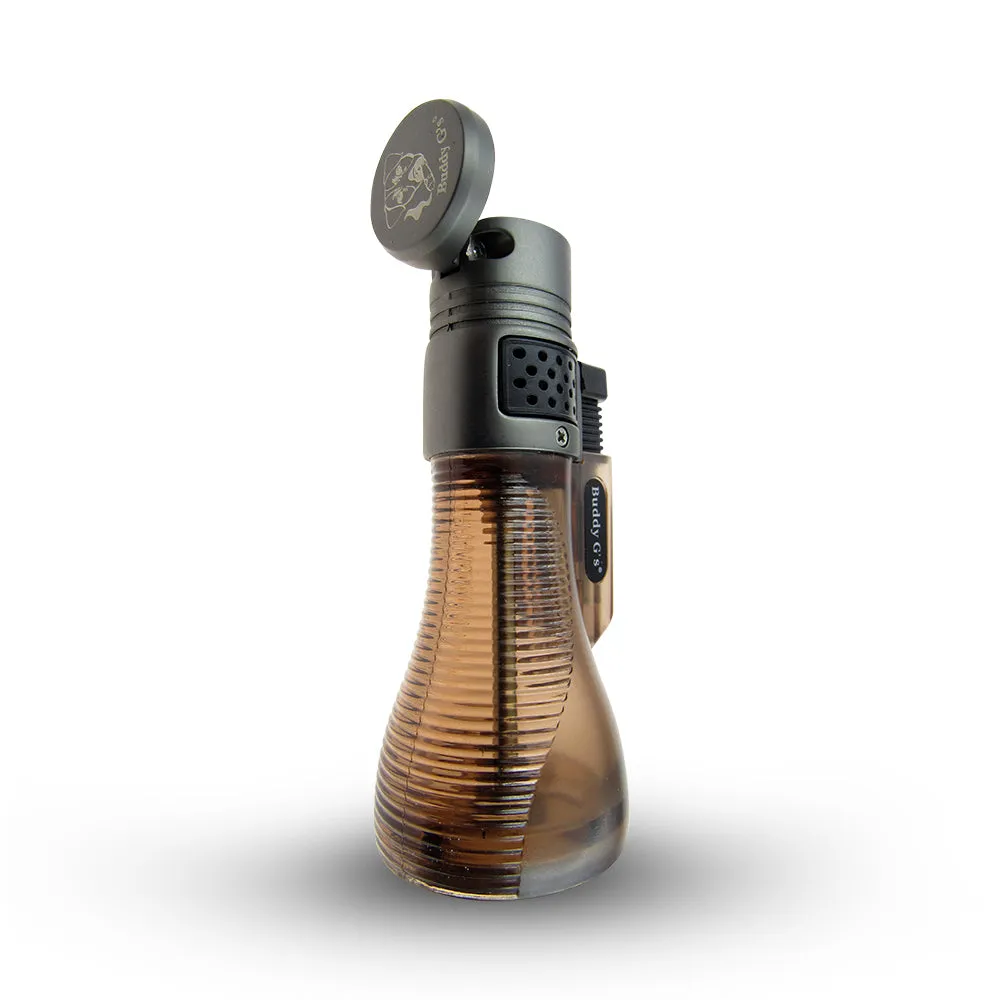 Windproof 3 Burner Refillable Tabletop Large Butane Jet Torch