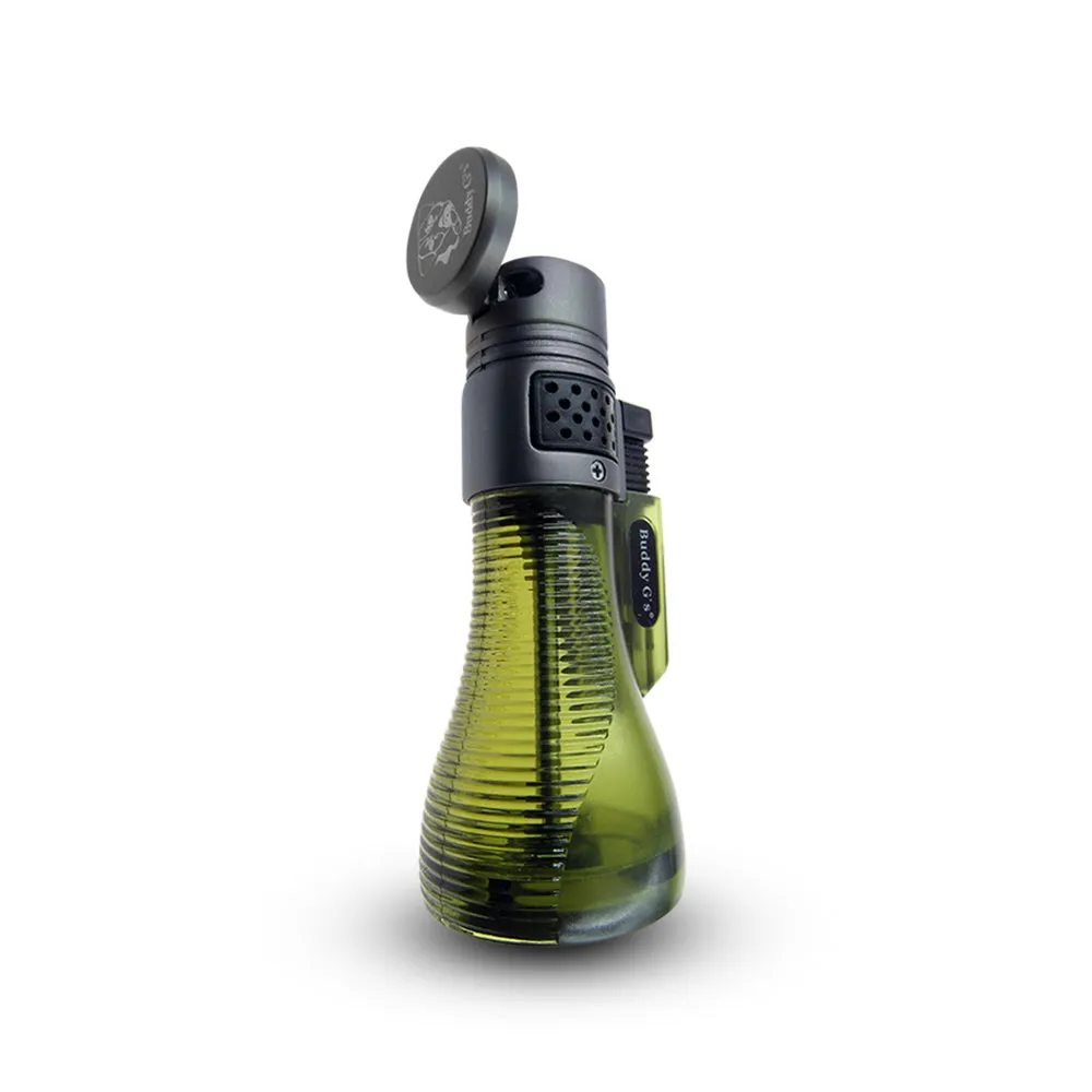 Windproof 3 Burner Refillable Tabletop Large Butane Jet Torch